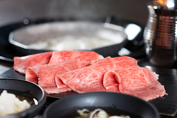 佐賀牛しゃぶしゃぶと温泉豆腐の冬季期間限定コース